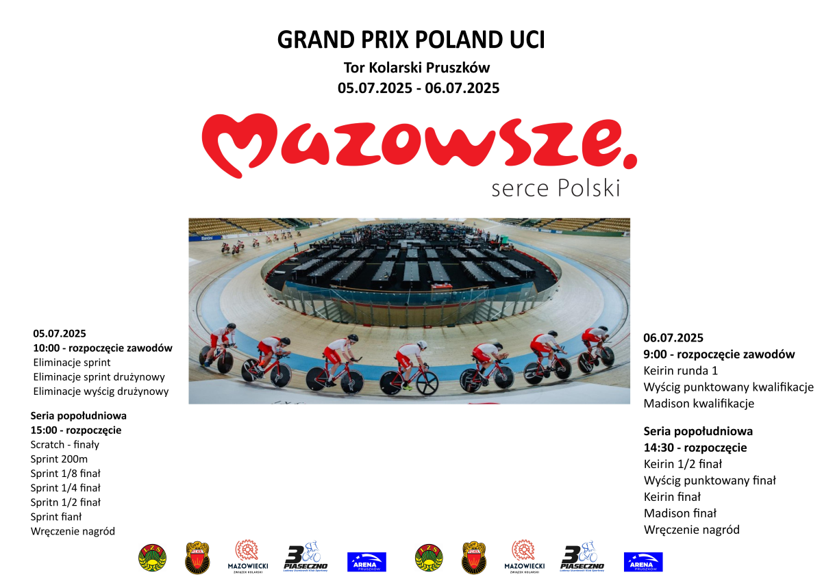 arena grand prix poland plakat a2 poziom